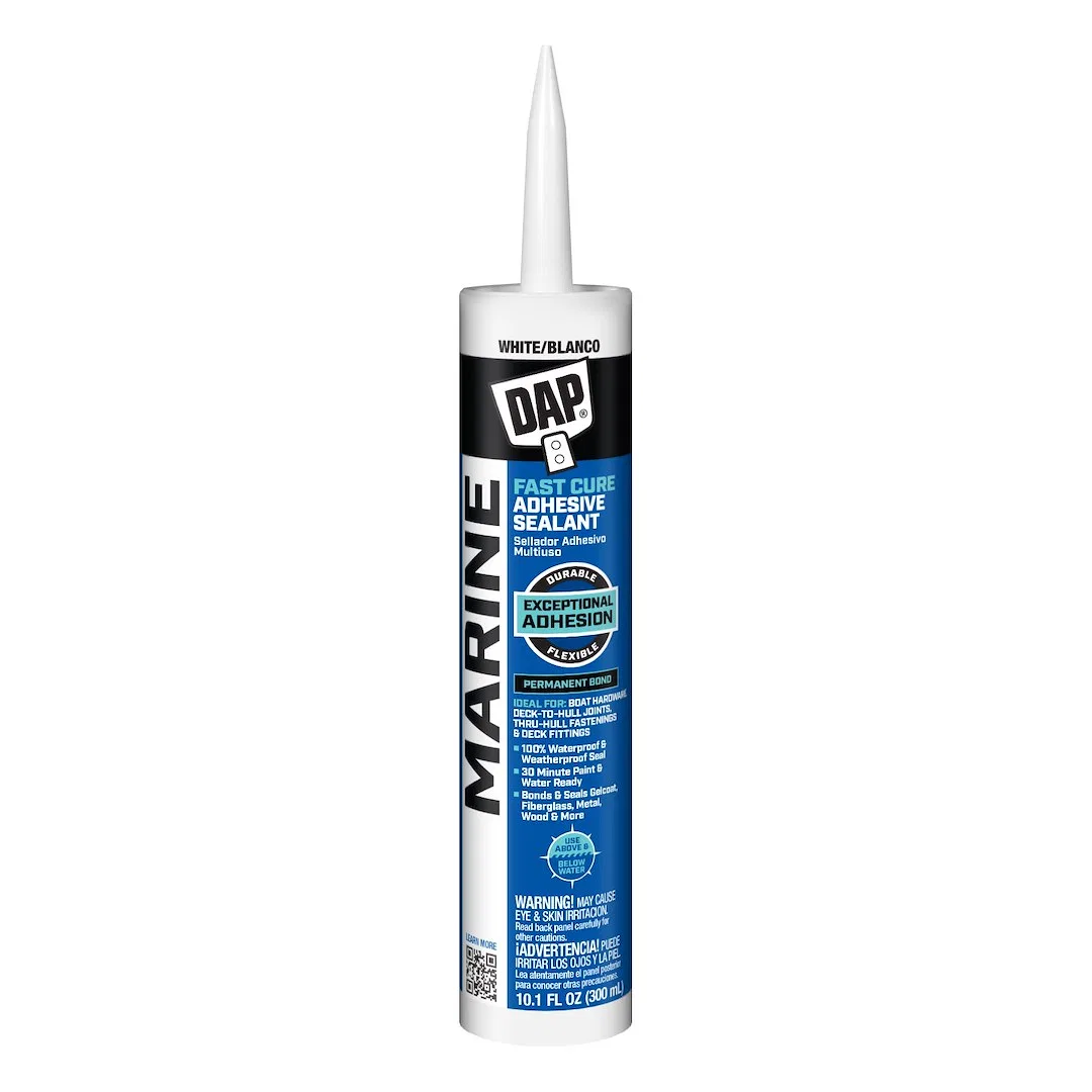 7079800777 – DAP Adhesive Sealant, Used To Seal And Bond Fiberglass/ Metal/ Woods/ Plastics For Marine Applications 1...